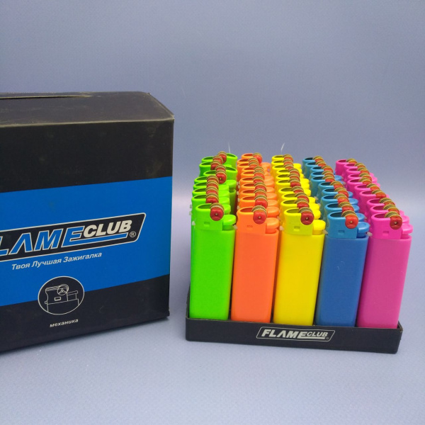 Зажигалка кремниевая газовая Bright Style